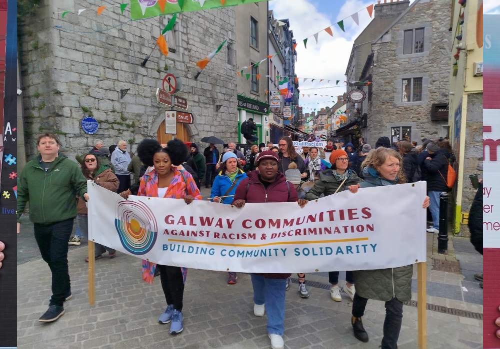 March to the Arch for International Day of Elimination of Racial Discrimination 